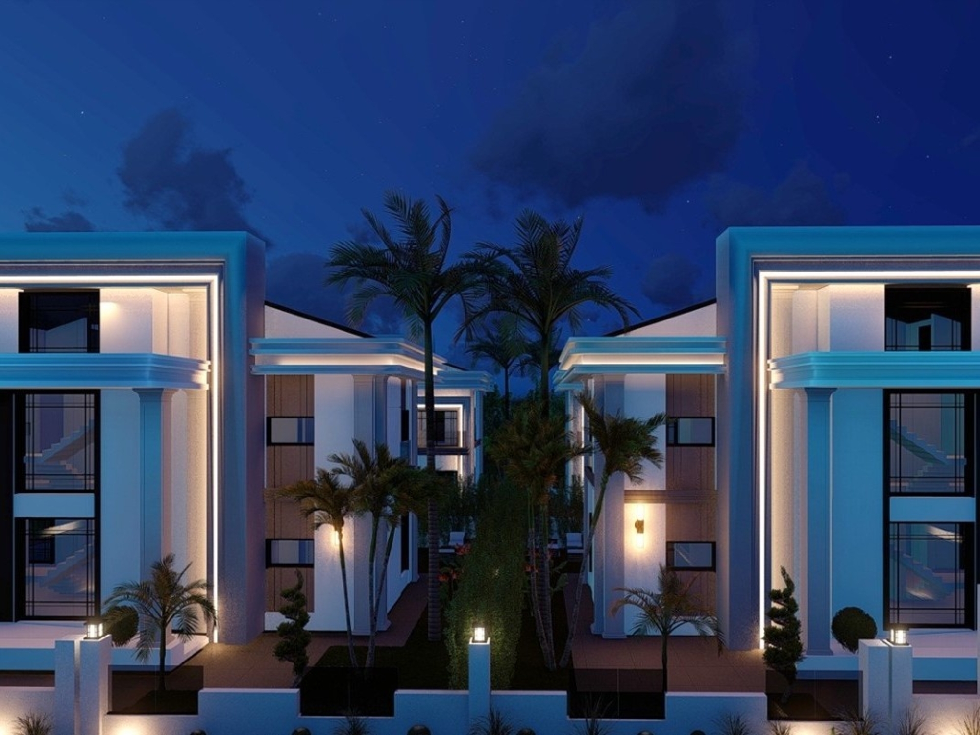Luxuriöse 7+1 Villa mit Pool und Sauna, Belek Zentrum