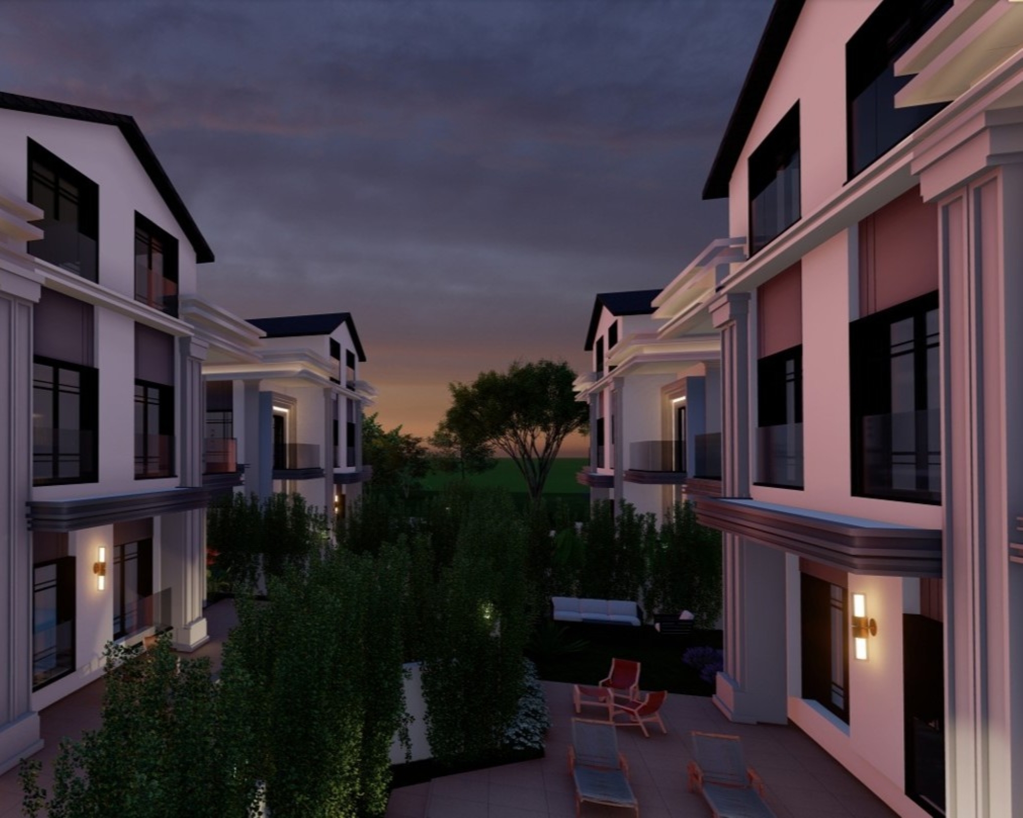 Luxuriöse 7+1 Villa mit Pool und Sauna, Belek Zentrum
