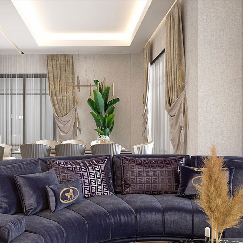 Luxuriöse 7+1 Villa mit Pool und Sauna, Belek Zentrum