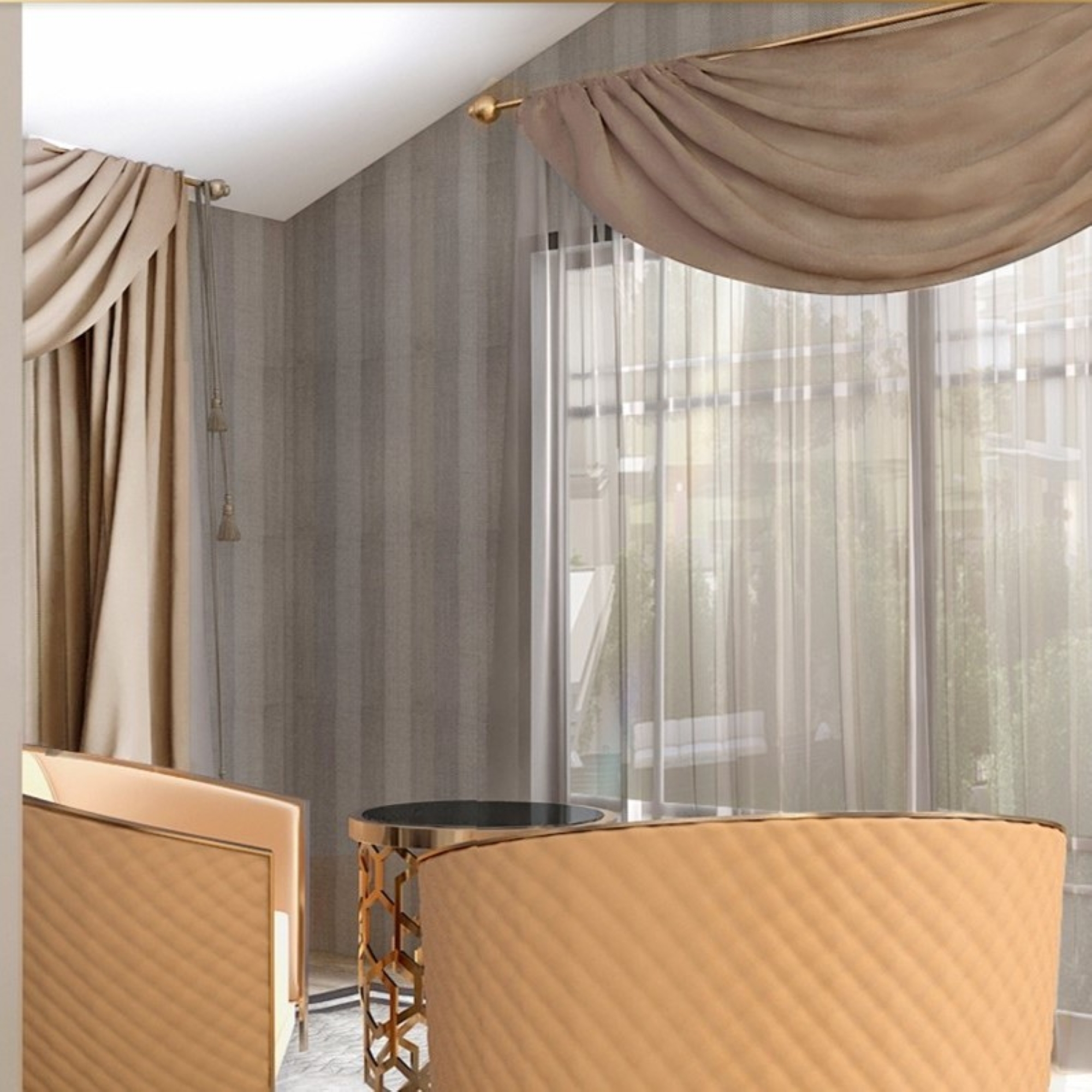 Luxuriöse 7+1 Villa mit Pool und Sauna, Belek Zentrum