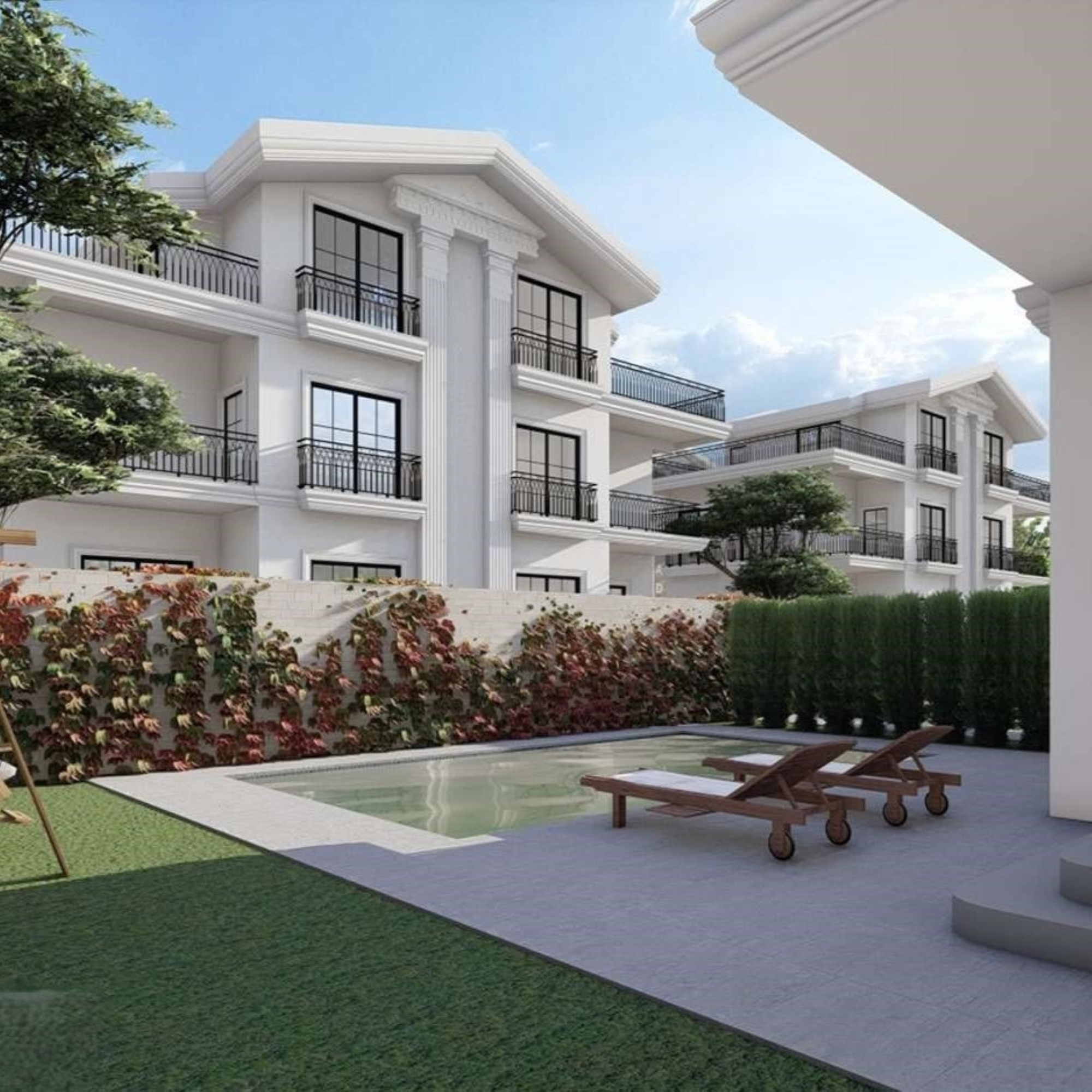 Luxurious 4+1 Villa in Belek Center with Pool