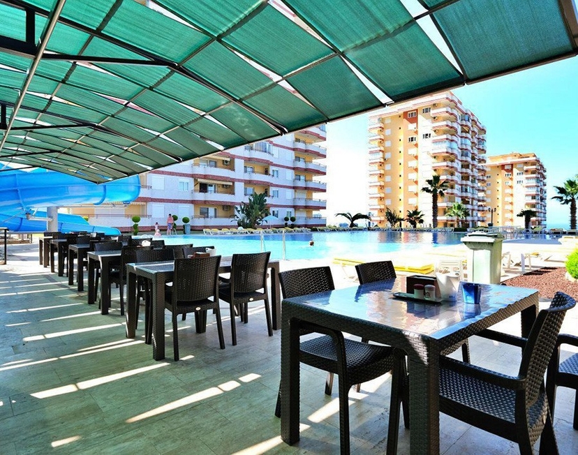 Lyxig 2+1 lägenhet med havs- och bergsutsikt, Alanya - Mahmutlar
