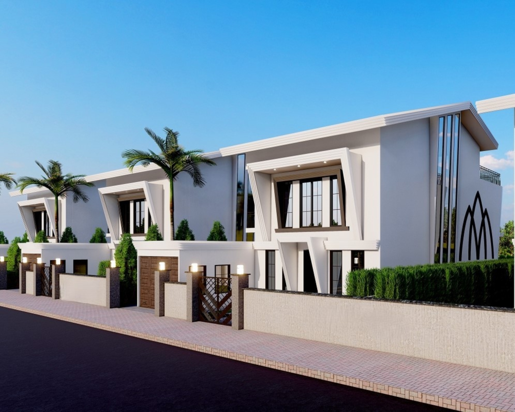 Luxurious 6+1 Mountain View Villa in Belek Center