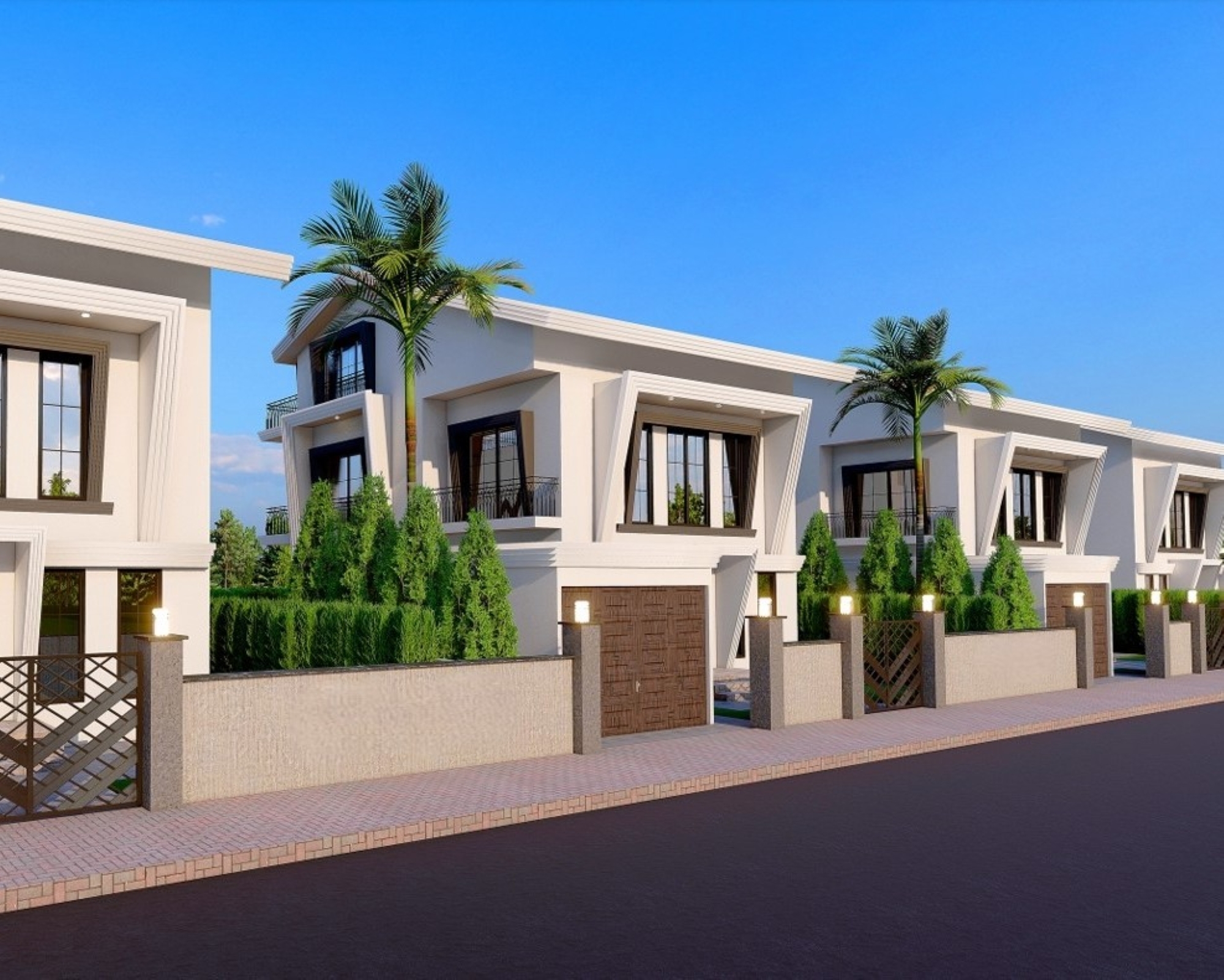 Luxurious 6+1 Mountain View Villa in Belek Center