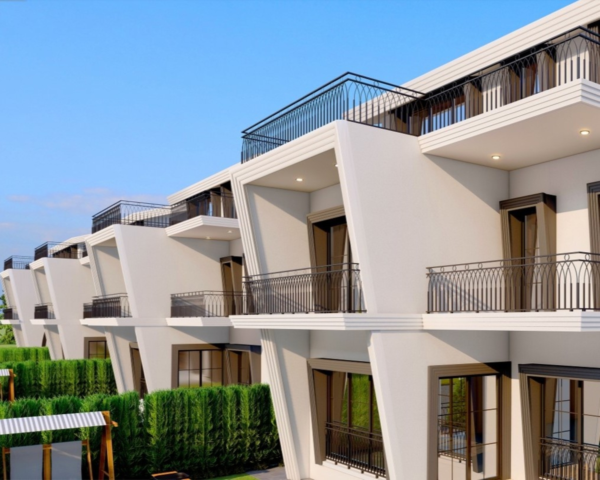 Luxurious 6+1 Mountain View Villa in Belek Center