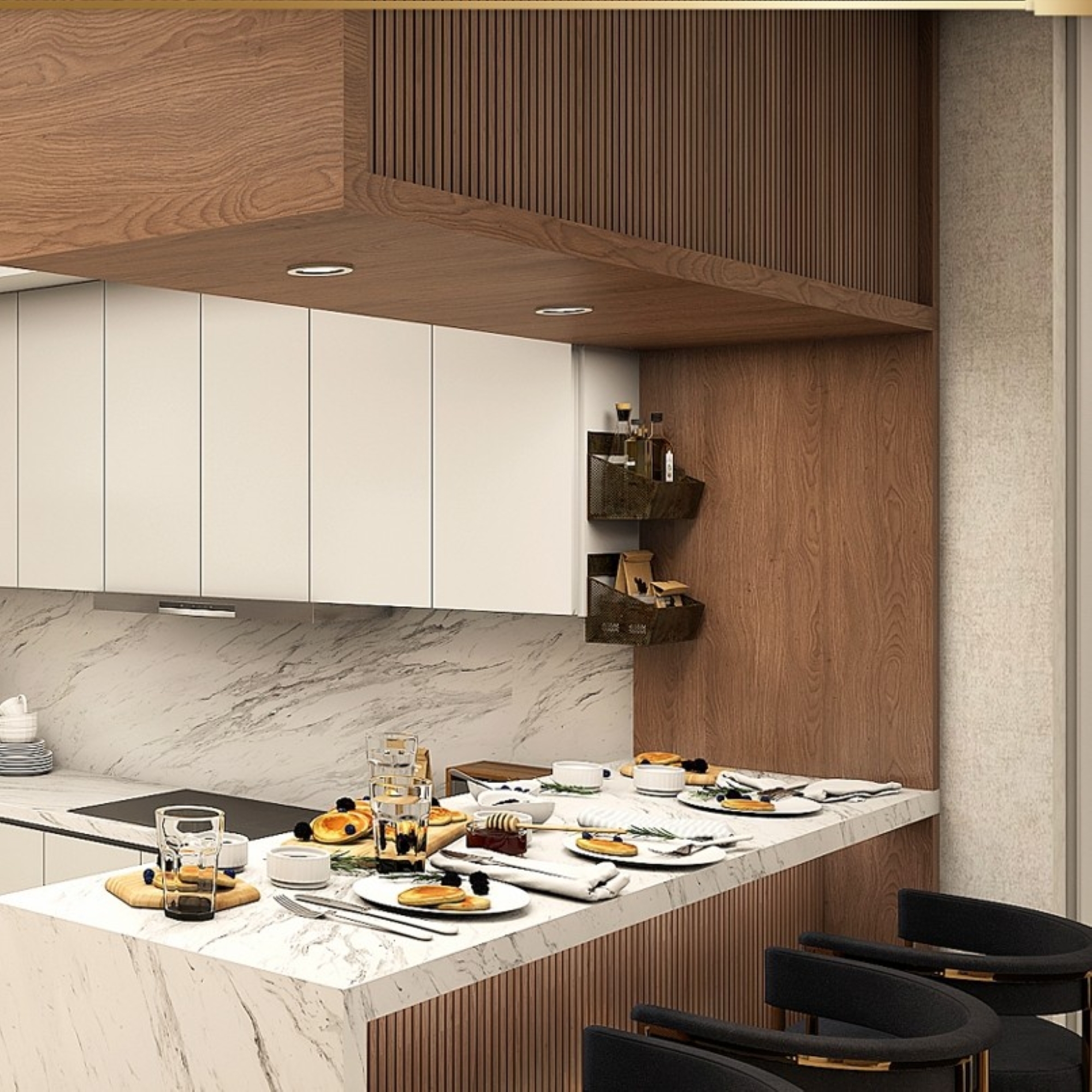 Luxurious 6+1 Mountain View Villa in Belek Center
