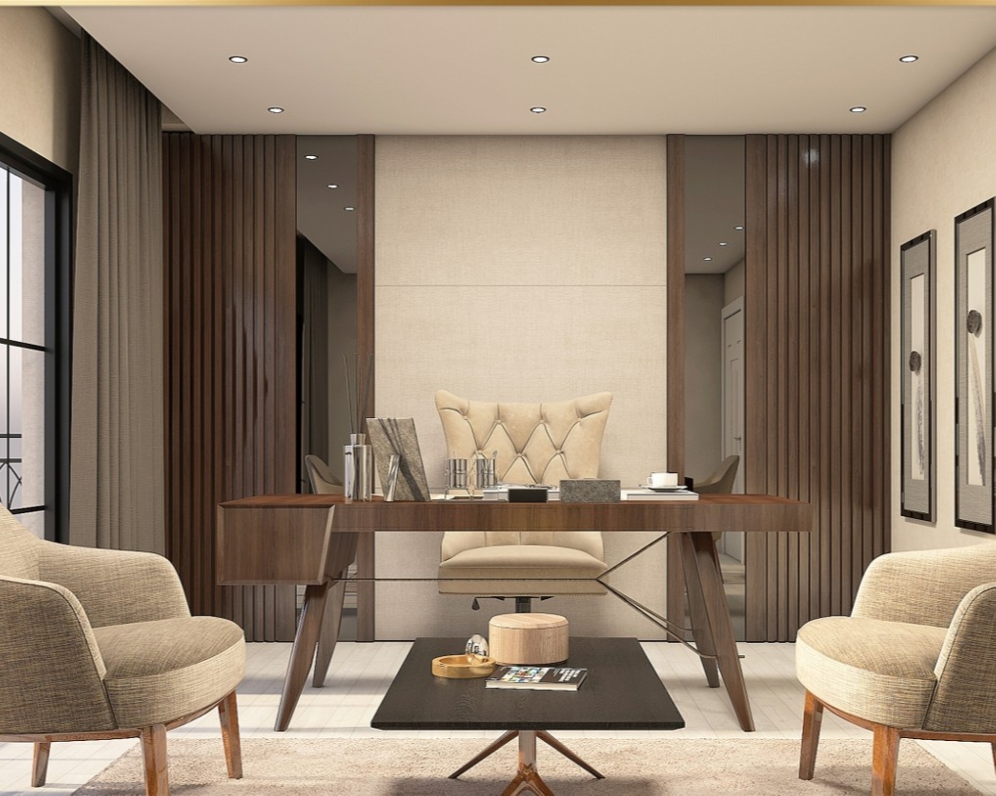 Luxurious 6+1 Mountain View Villa in Belek Center