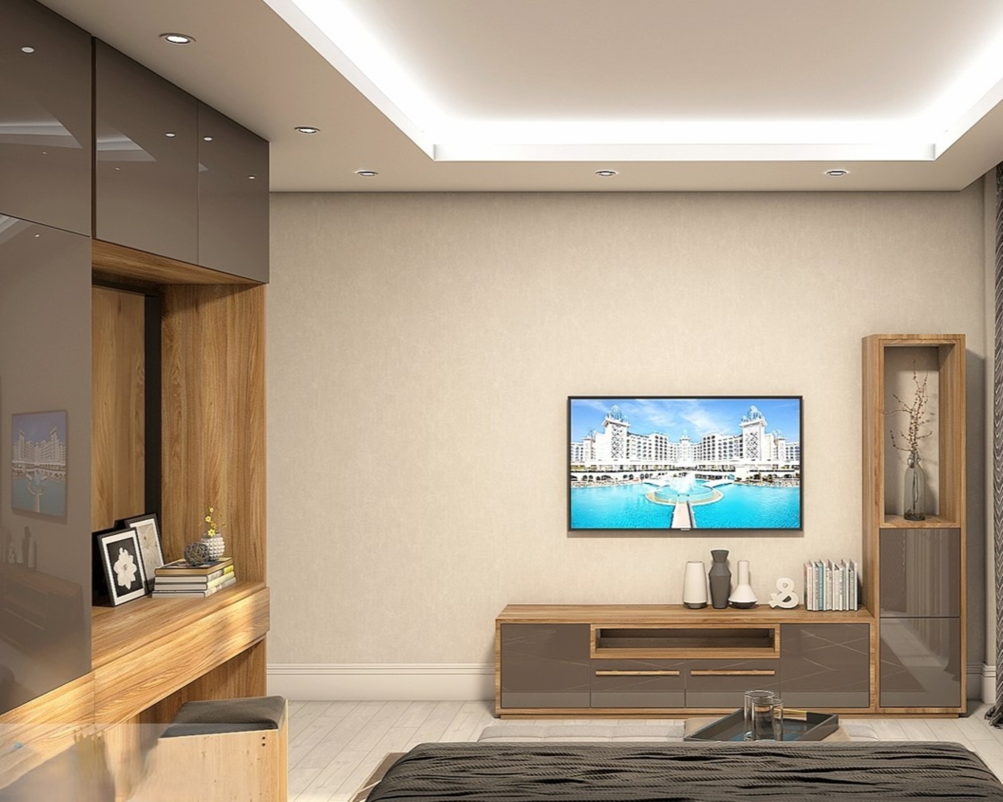 Luxurious 6+1 Mountain View Villa in Belek Center