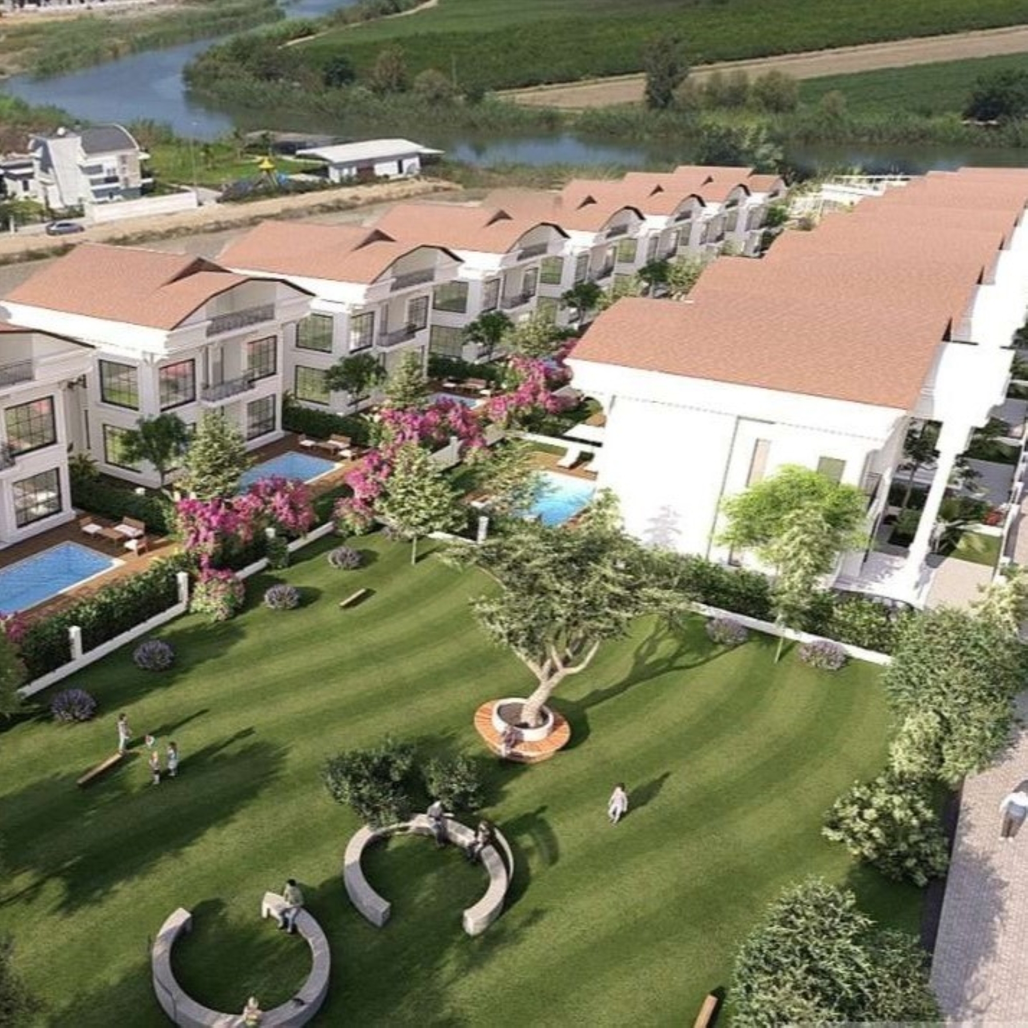 Luksuriøs Bjergudsigt 6+1 Villa i Belek Center