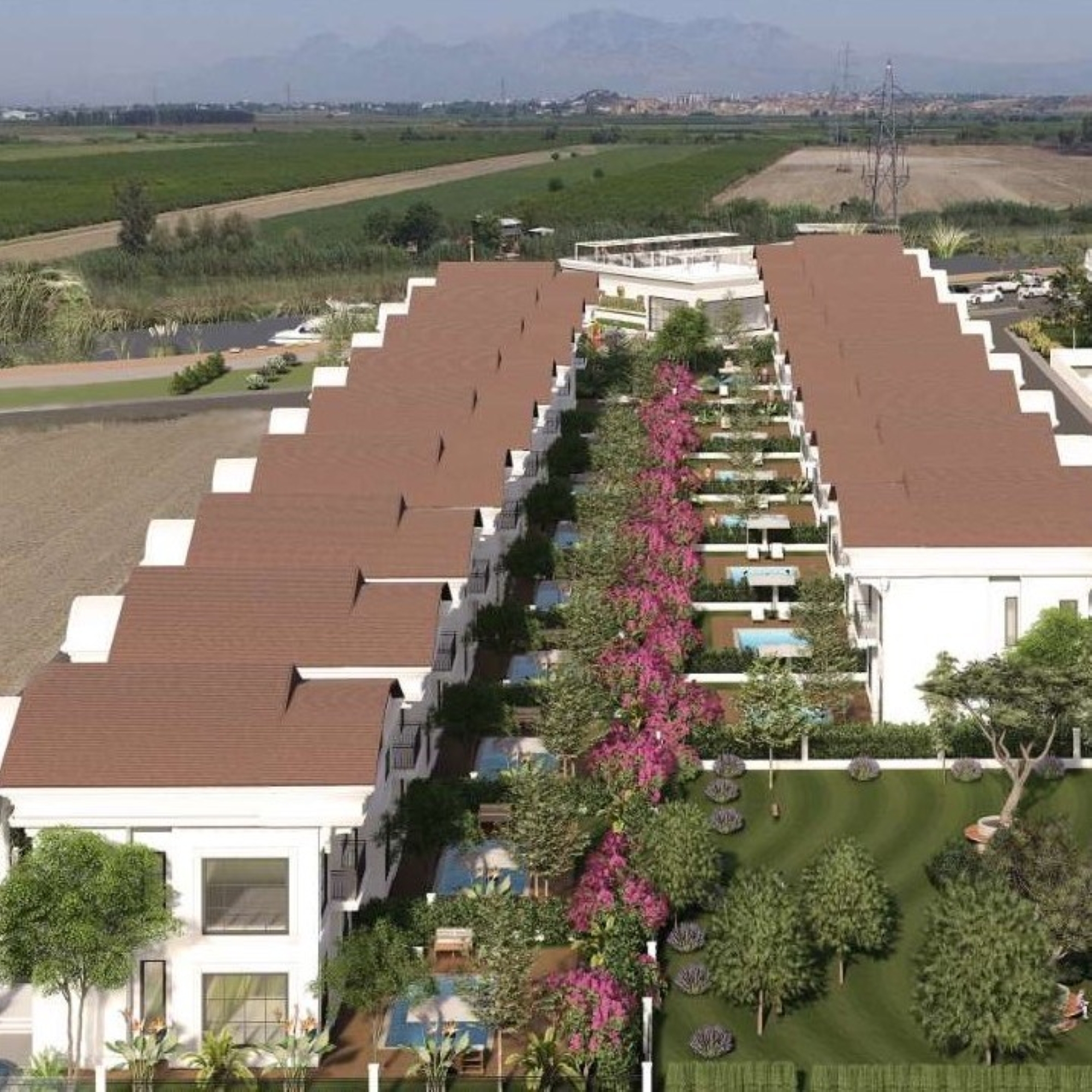 Luksuriøs Bjergudsigt 6+1 Villa i Belek Center