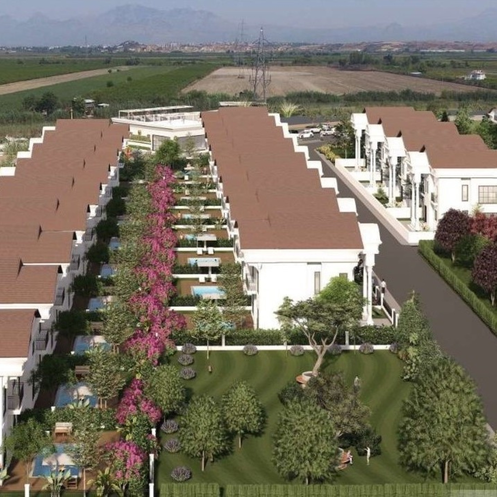 Luksuriøs Bjergudsigt 6+1 Villa i Belek Center