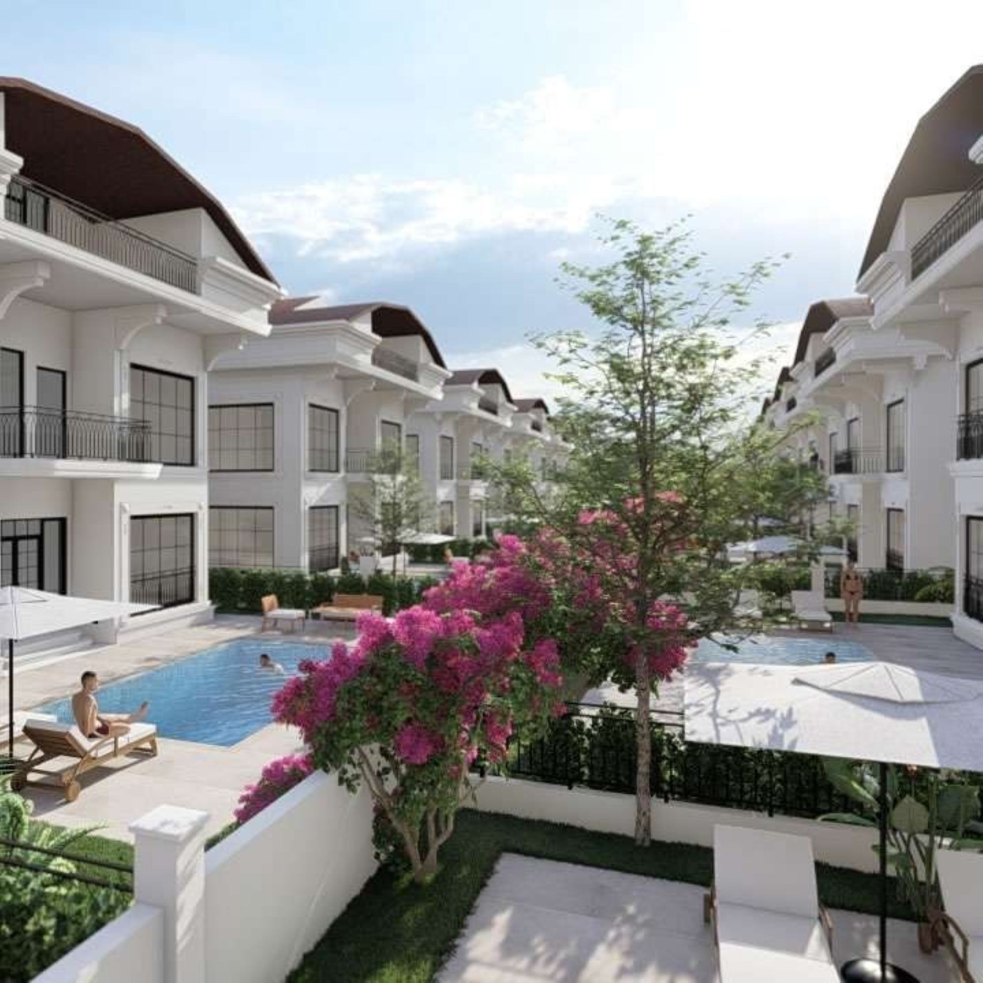 Luksuriøs Bjergudsigt 6+1 Villa i Belek Center