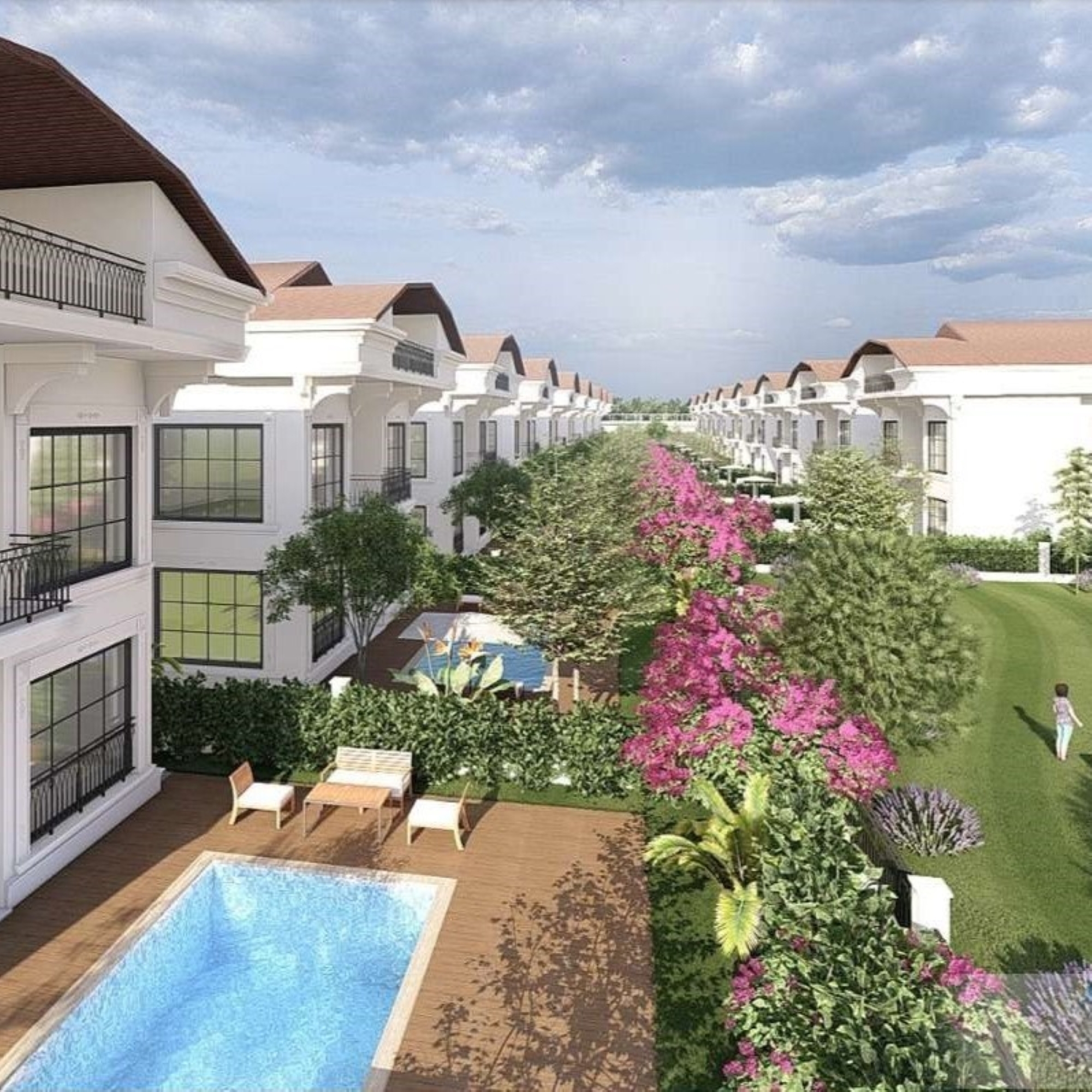 Luksuriøs Bjergudsigt 6+1 Villa i Belek Center