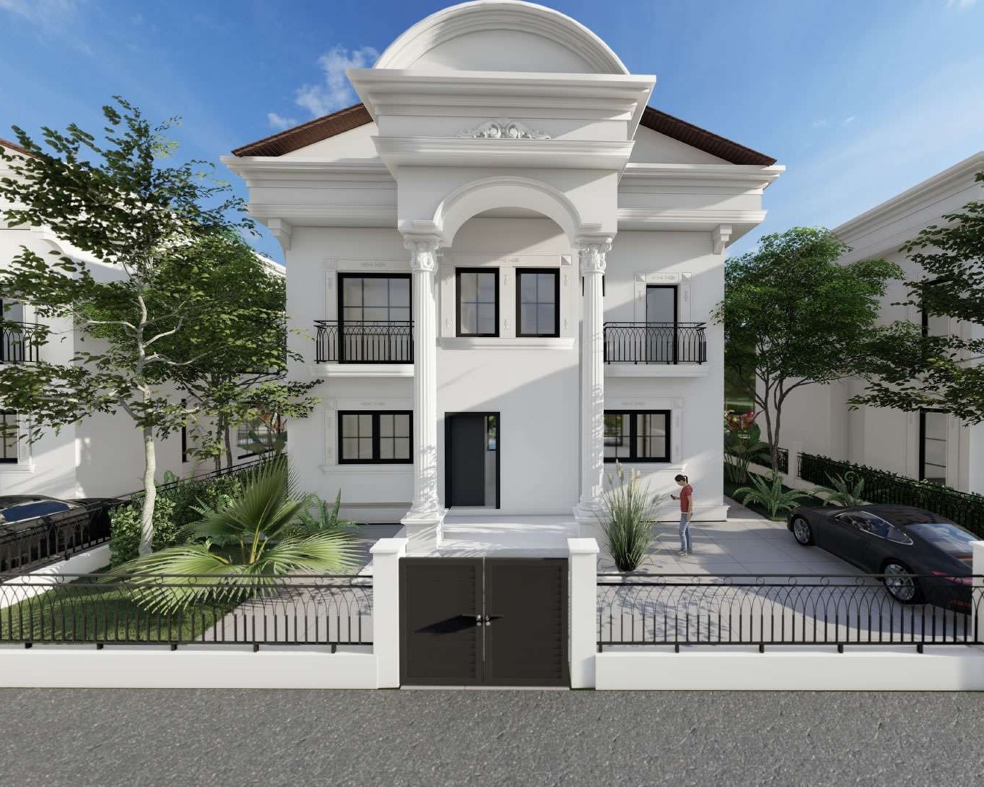 Luksuriøs Bjergudsigt 6+1 Villa i Belek Center