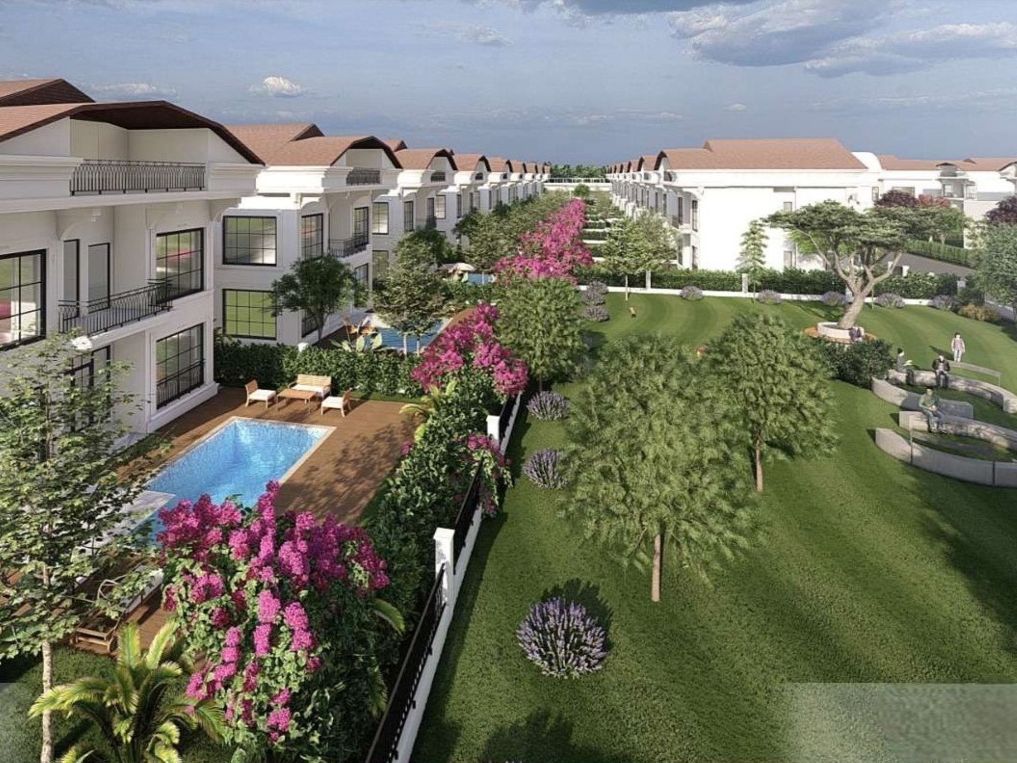 Luksuriøs Bjergudsigt 6+1 Villa i Belek Center