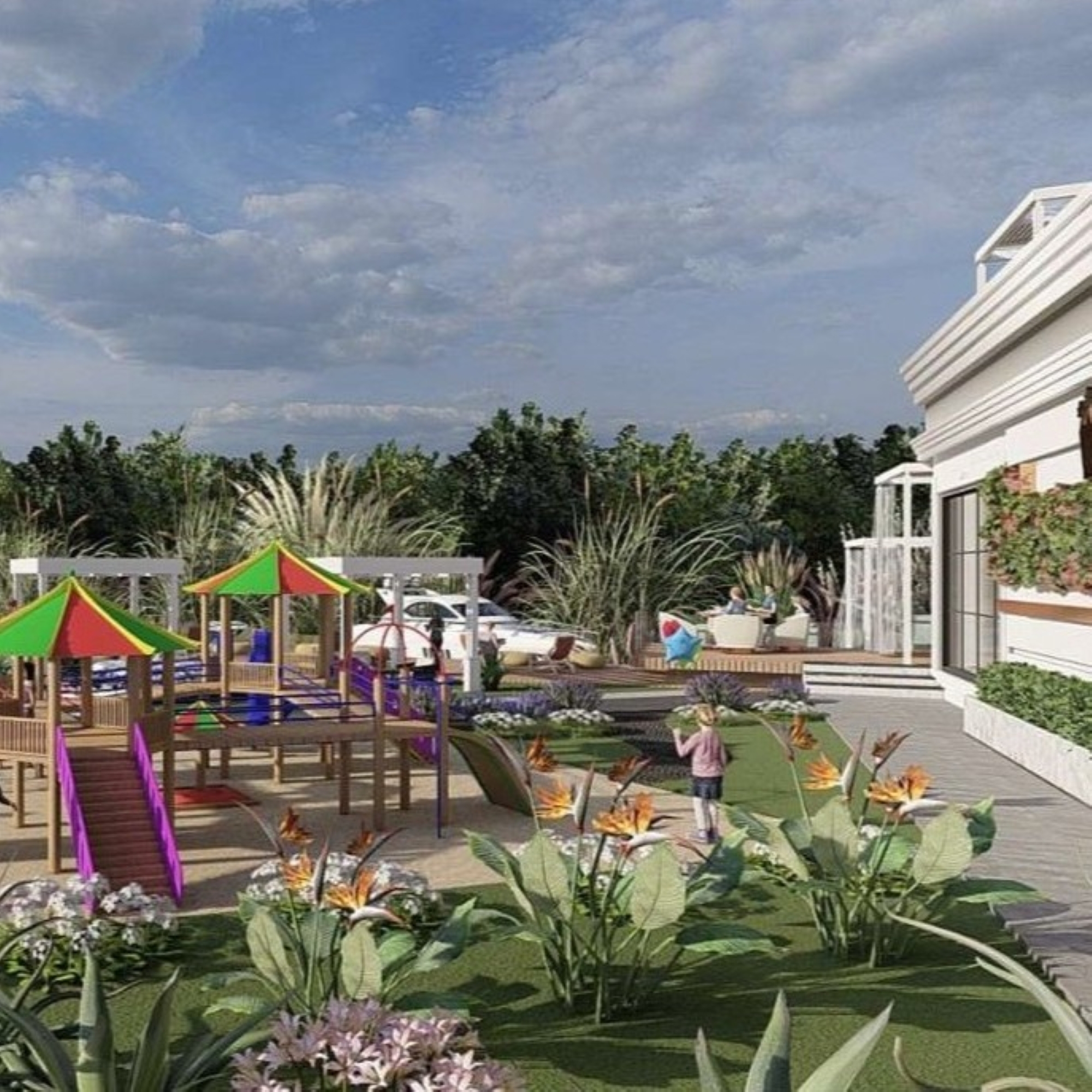 Luksuriøs Bjergudsigt 6+1 Villa i Belek Center