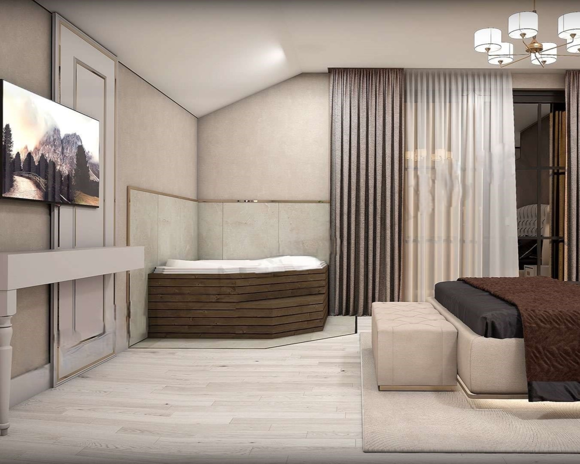 Luksuriøs Bjergudsigt 6+1 Villa i Belek Center