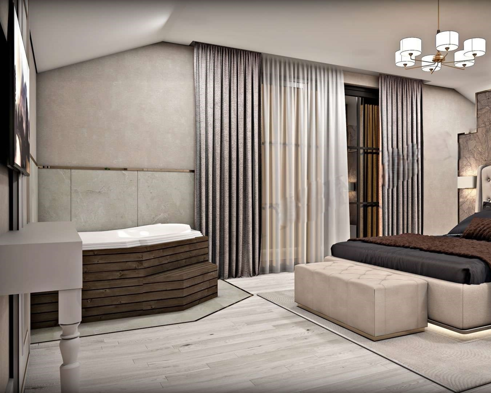 Luksuriøs Bjergudsigt 6+1 Villa i Belek Center
