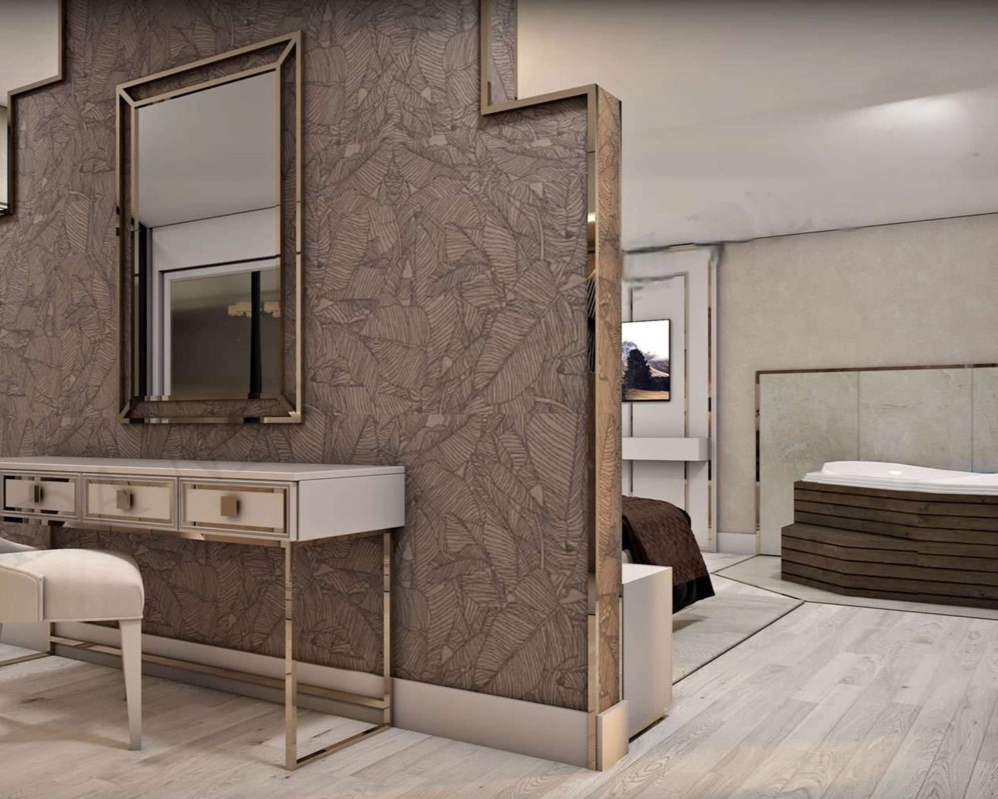 Luksuriøs Bjergudsigt 6+1 Villa i Belek Center