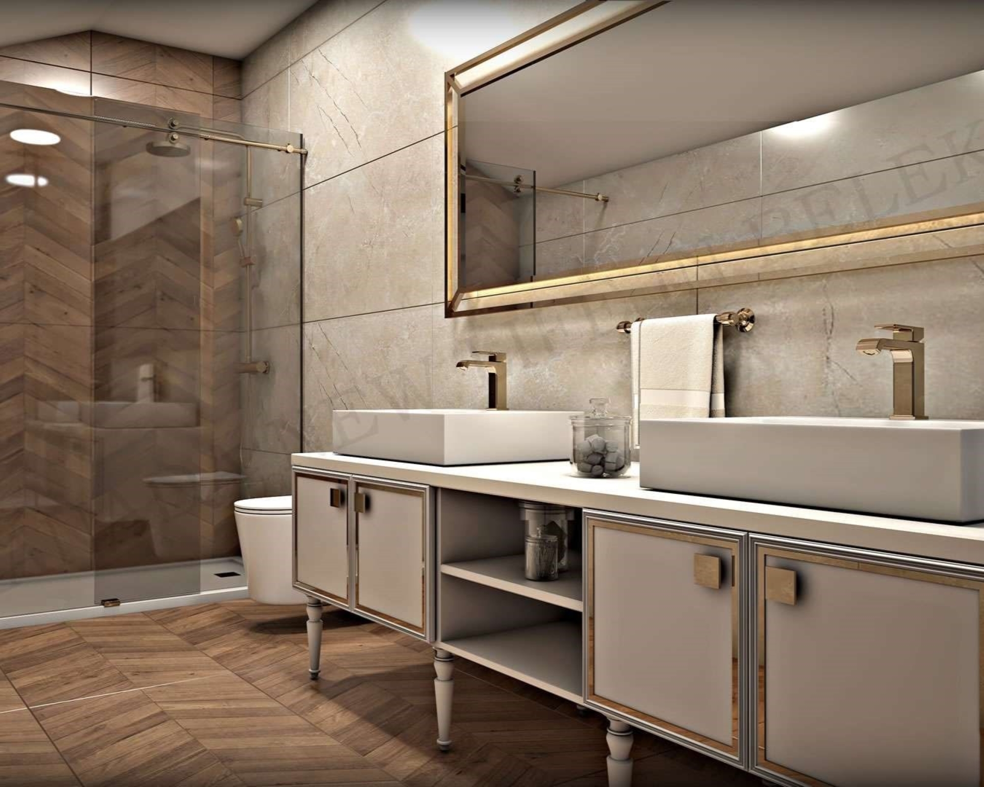 Luksuriøs Bjergudsigt 6+1 Villa i Belek Center