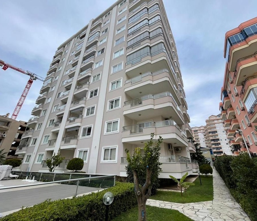 Luxuriöse 2+1 Wohnung mit Meerblick in Alanya