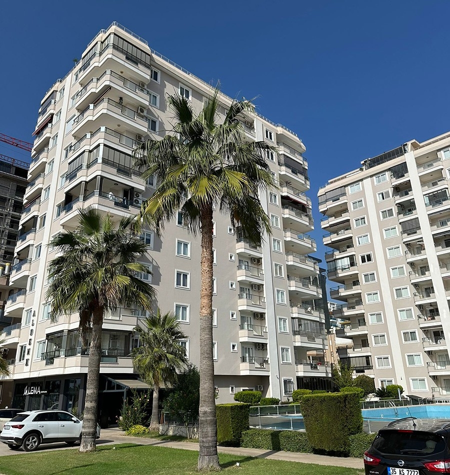 Luxuriöse 2+1 Wohnung mit Meerblick in Alanya