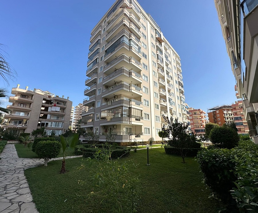 Luxuriöse 2+1 Wohnung mit Meerblick in Alanya