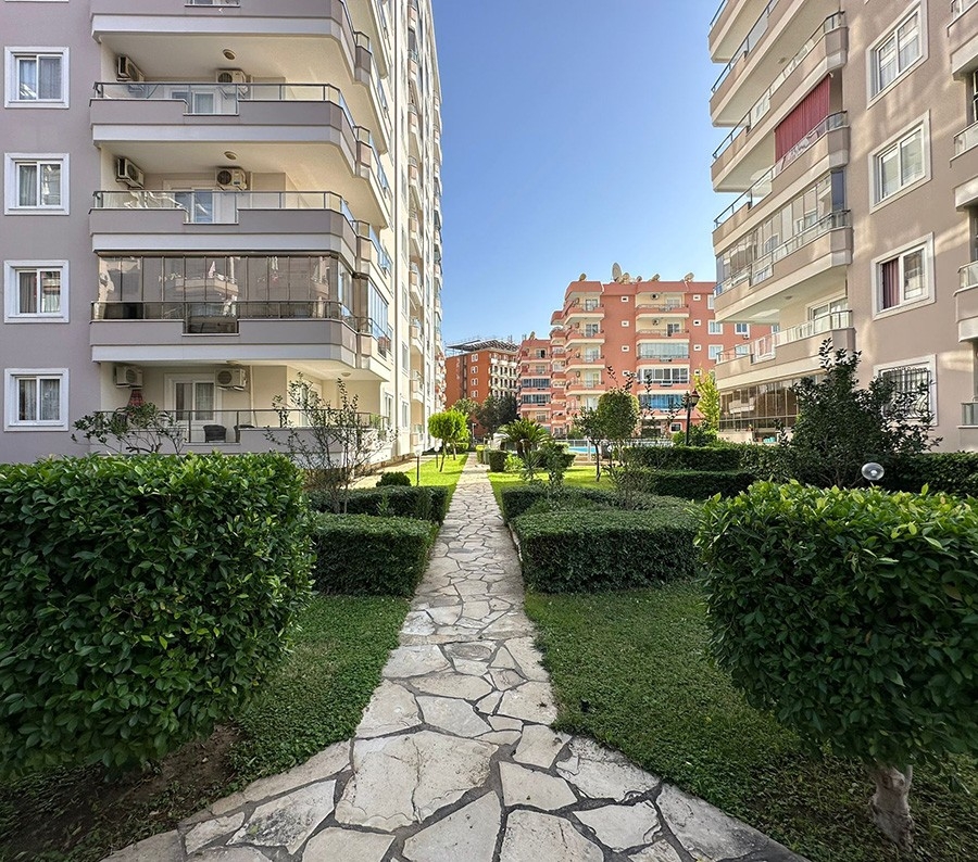 Luxuriöse 2+1 Wohnung mit Meerblick in Alanya
