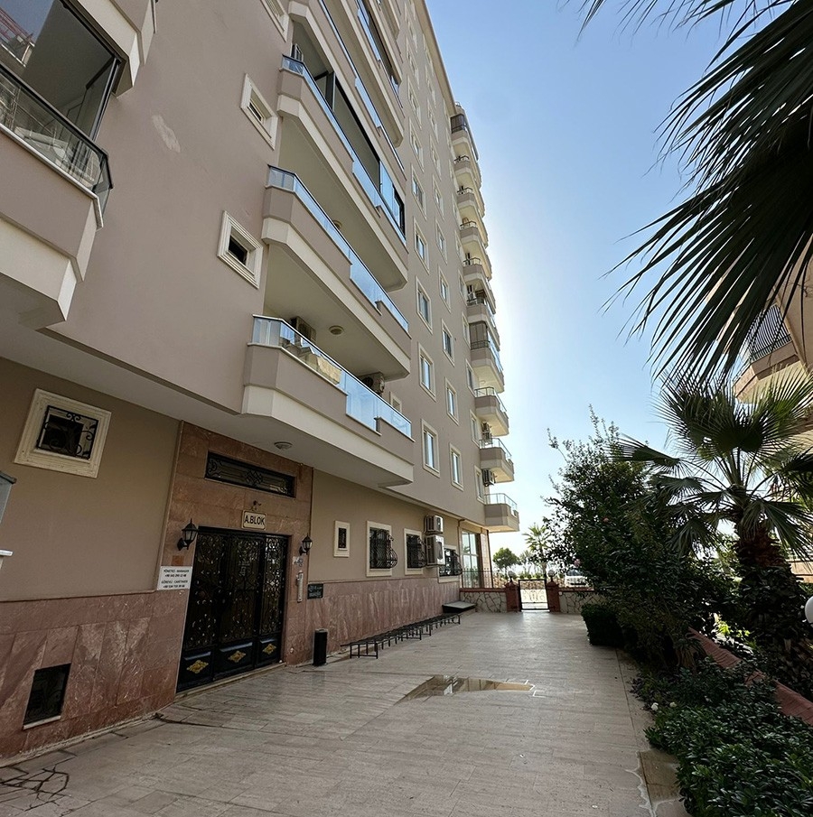 Luxuriöse 2+1 Wohnung mit Meerblick in Alanya