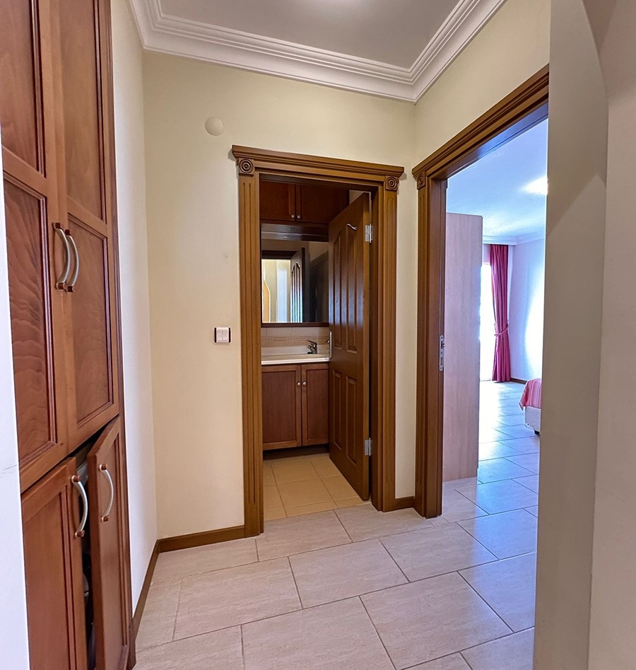 Luxuriöse 2+1 Wohnung mit Meerblick in Alanya