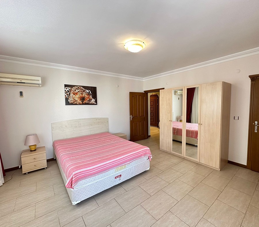 Luxuriöse 2+1 Wohnung mit Meerblick in Alanya