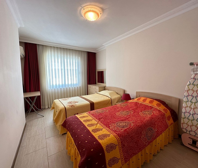 Luxuriöse 2+1 Wohnung mit Meerblick in Alanya