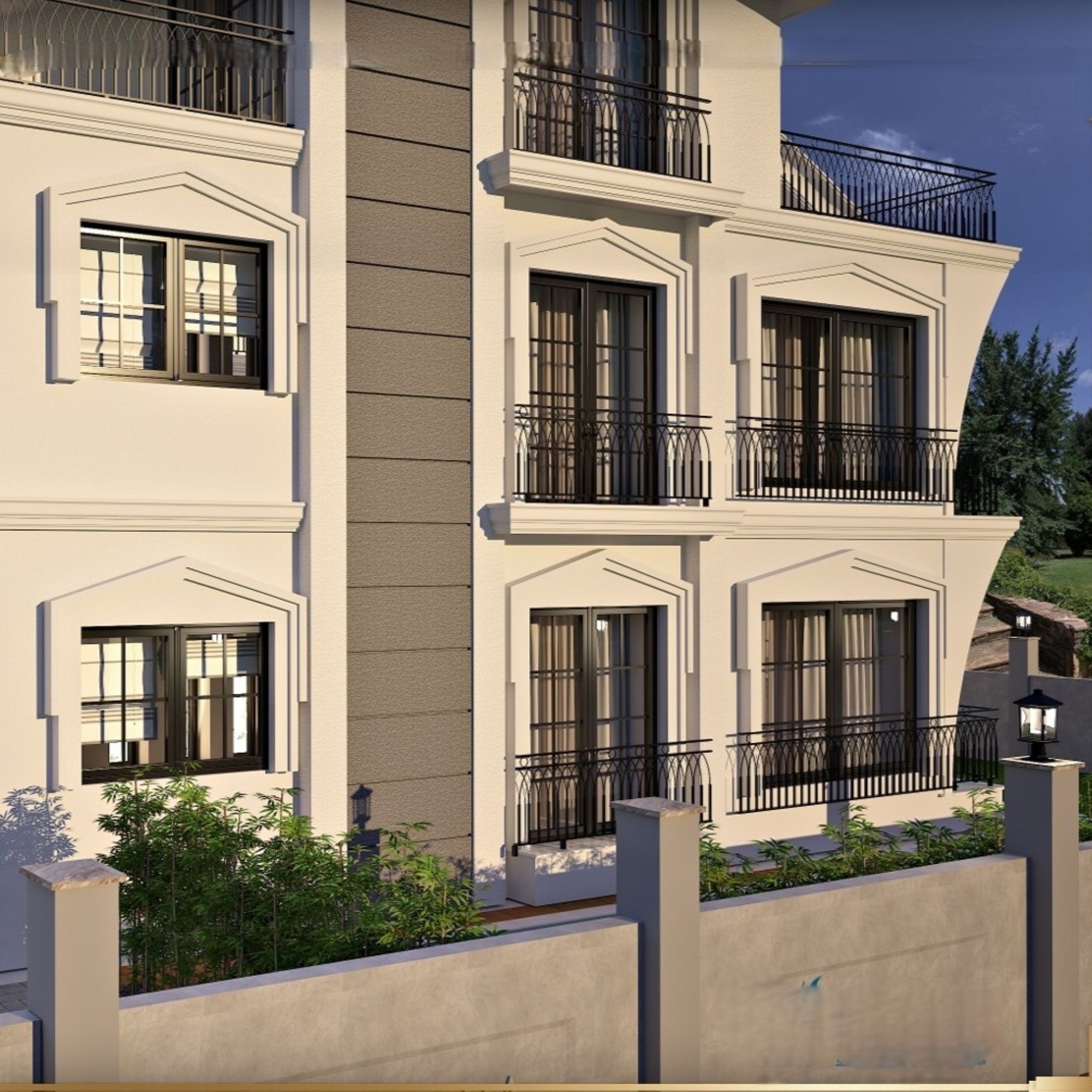 Luxurious 4+1 Mountain View Apartments in Belek