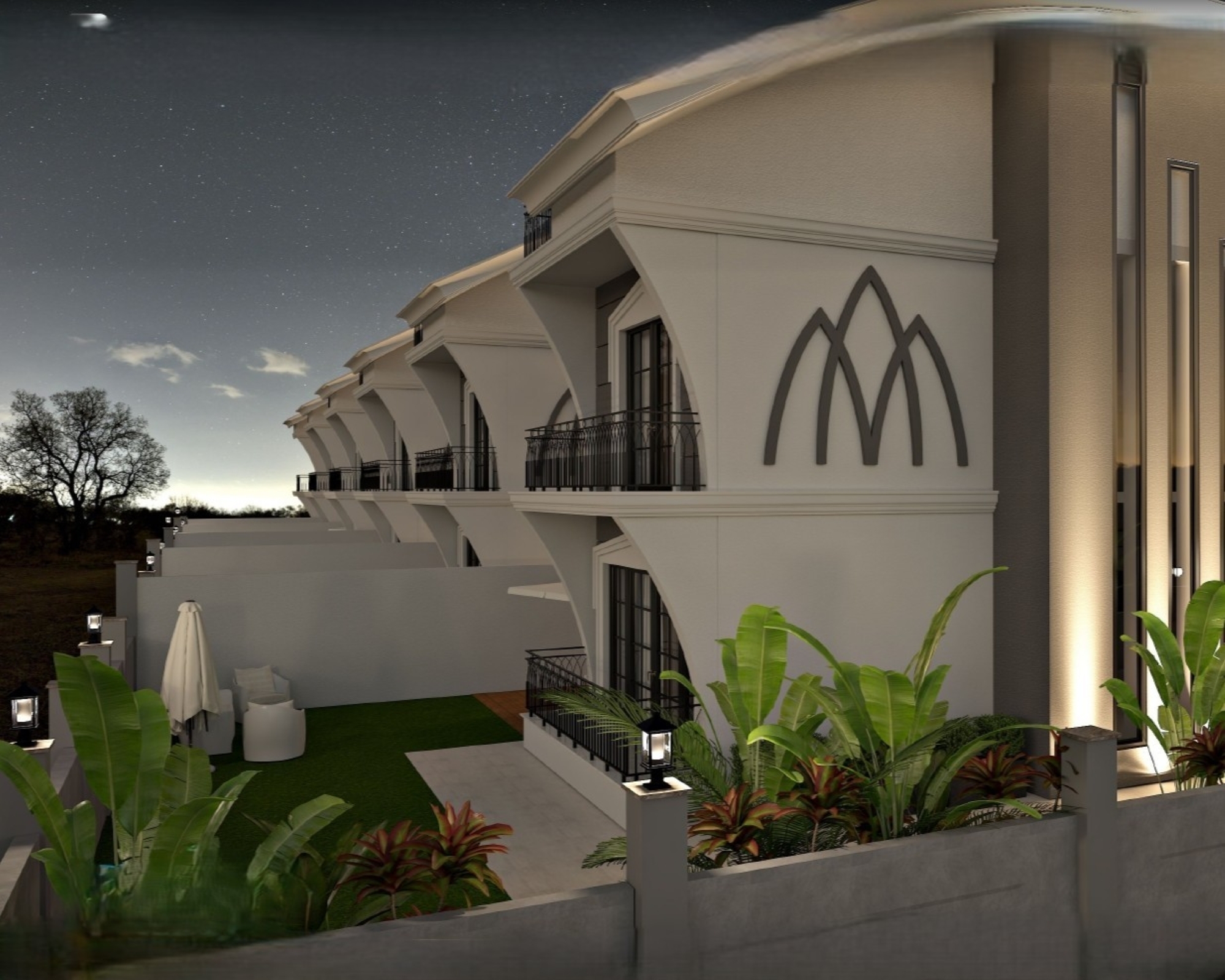 Luxurious 4+1 Mountain View Apartments in Belek