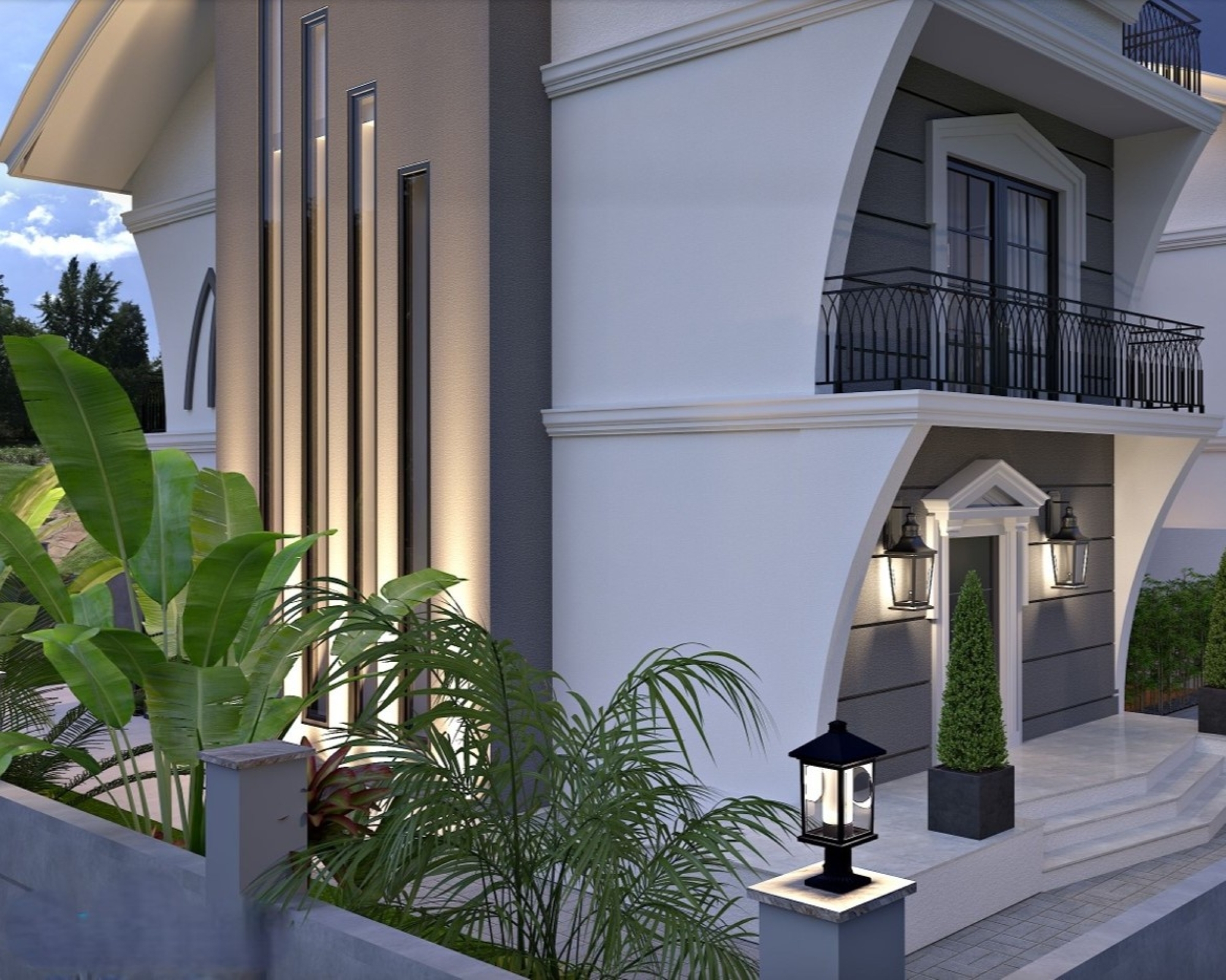 Luxurious 4+1 Mountain View Apartments in Belek