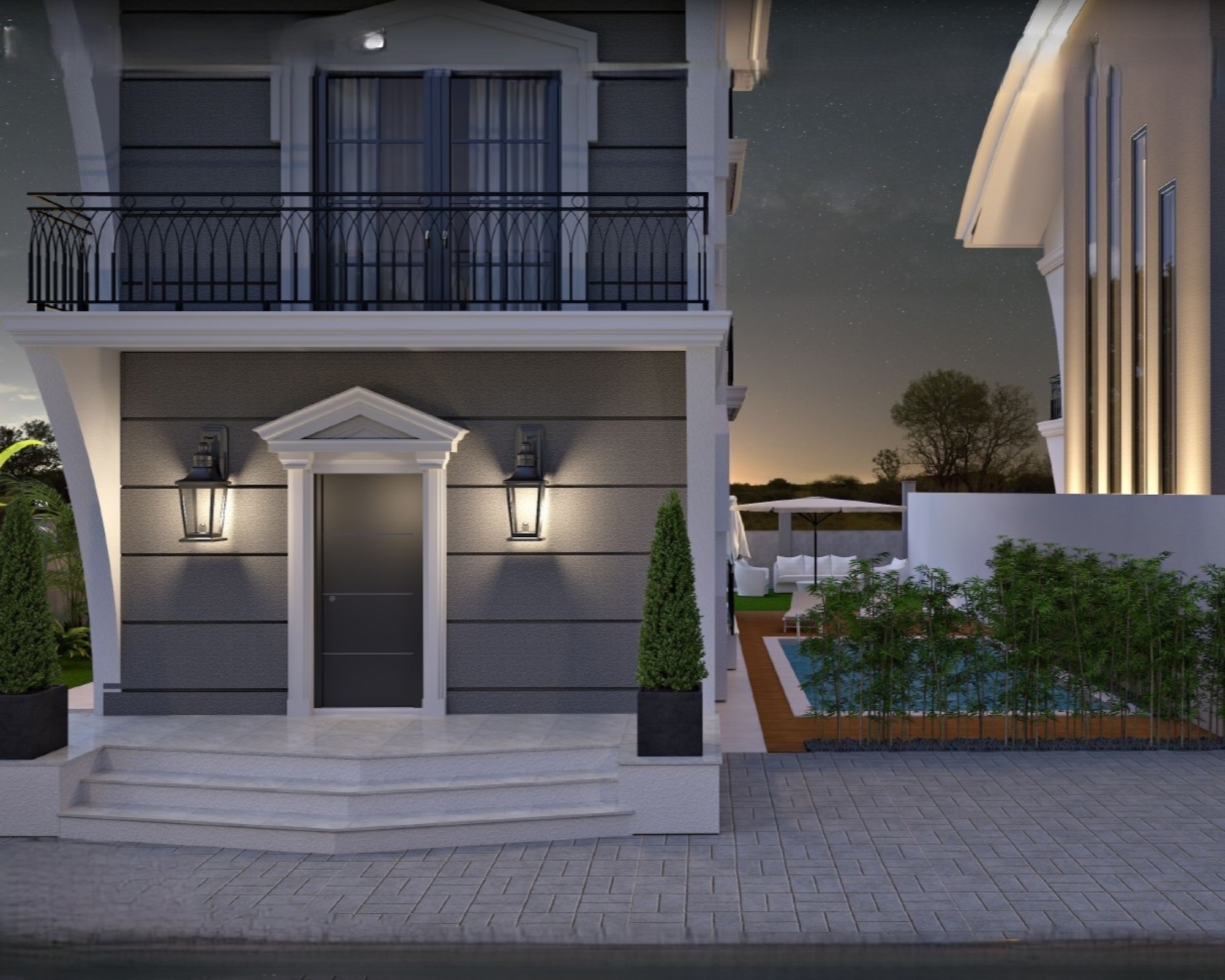 Luxurious 4+1 Mountain View Apartments in Belek