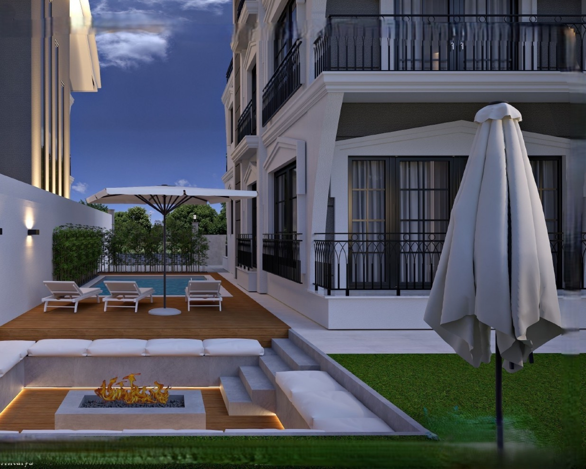 Luxurious 4+1 Mountain View Apartments in Belek