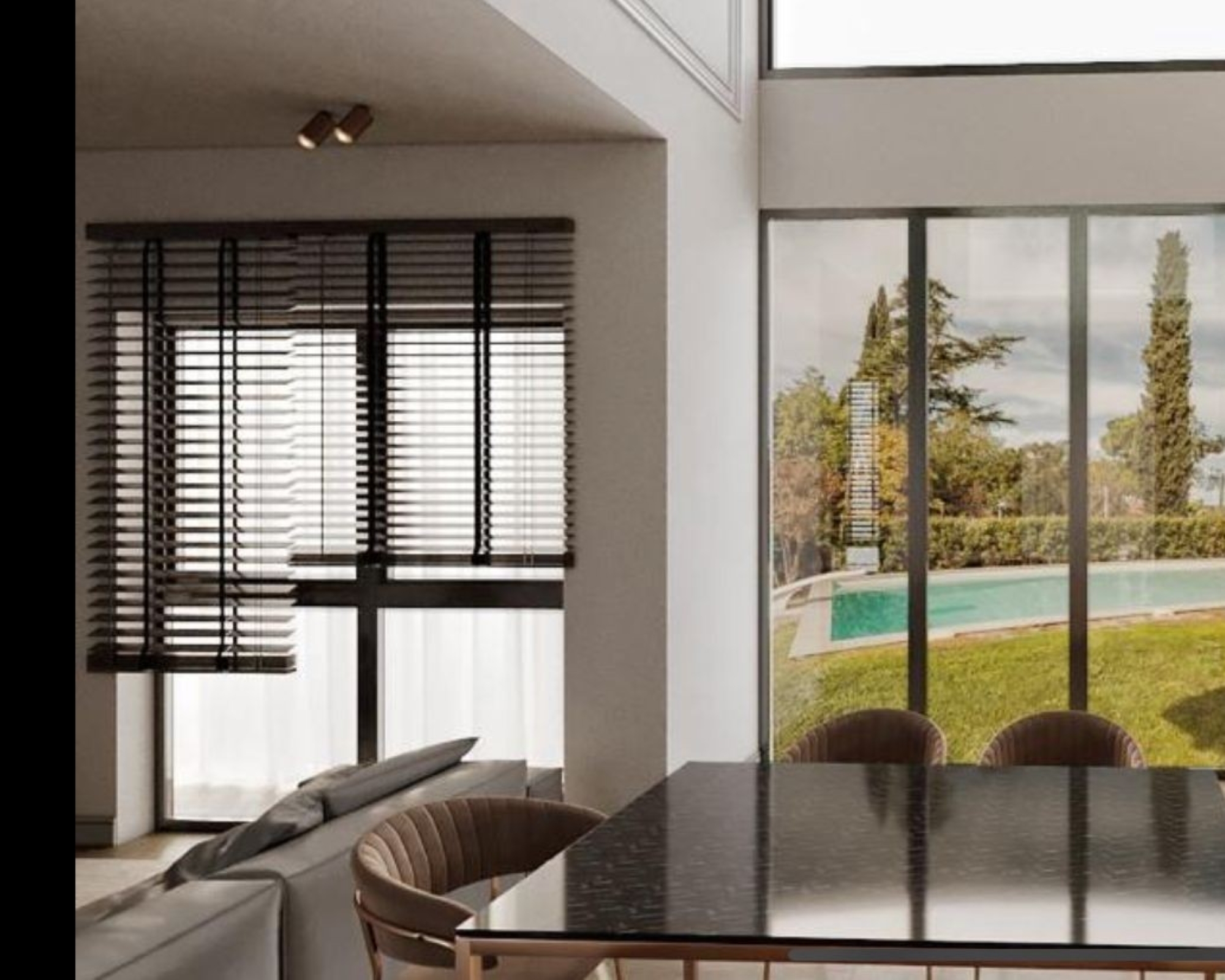 Luksus 3+1 Villa med Bjergudsigt i Belek Centrum