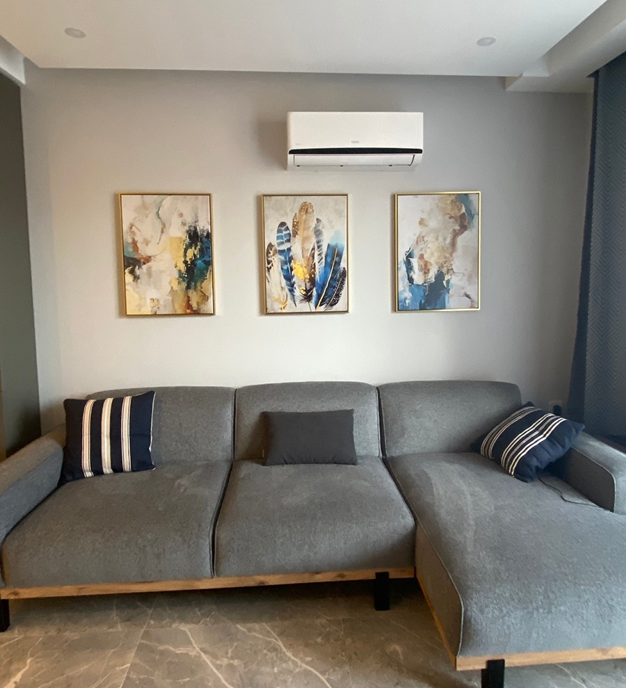 Luxury 1+1 Apartment with Mountain View in Alanya Center