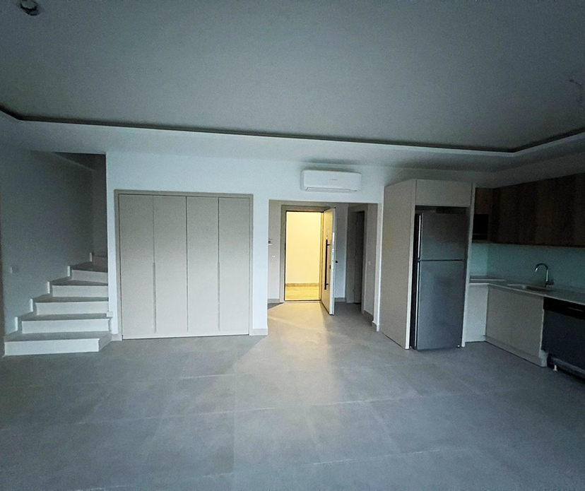 Luksus 3+1 Haveetage med Bjergudsigt, Alanya - Kestel
