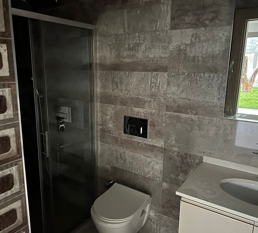 Luksus 3+1 Haveetage med Bjergudsigt, Alanya - Kestel