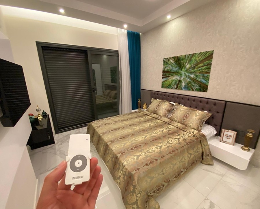 Luksuriøs 2+2 lejlighed med hav- og bjergudsigt i Kargicak, Alanya