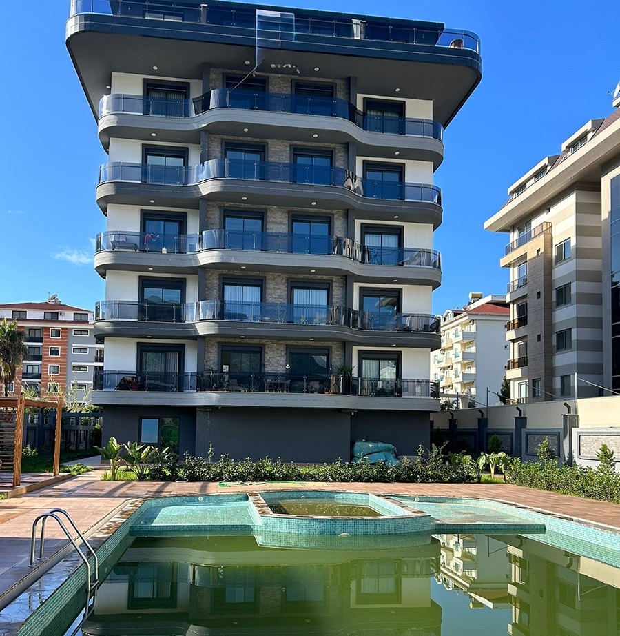 Luxury 1+1 Apartment with Mountain View in Kestel, Alanya