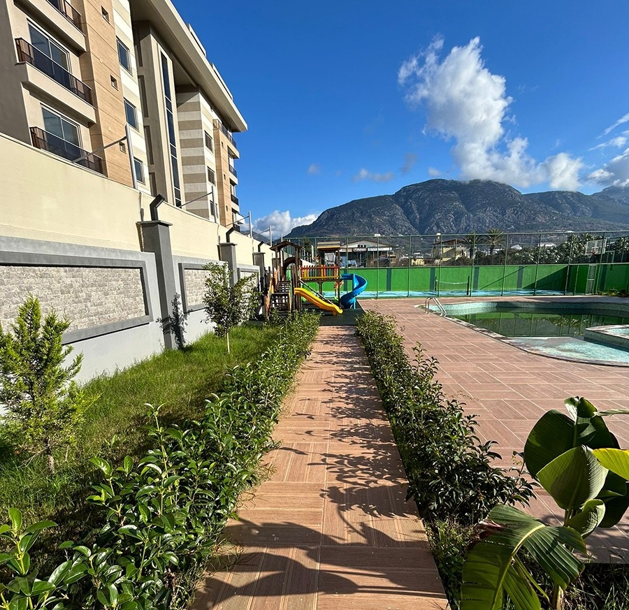 Luxury 1+1 Apartment with Mountain View in Kestel, Alanya