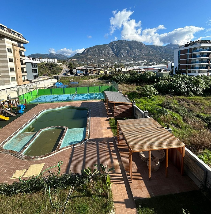 Luxury 1+1 Apartment with Mountain View in Kestel, Alanya