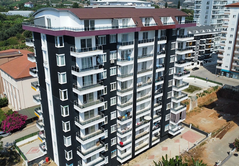 Luxury 1+1 Apartment with Mountain View in Mahmutlar, Alanya
