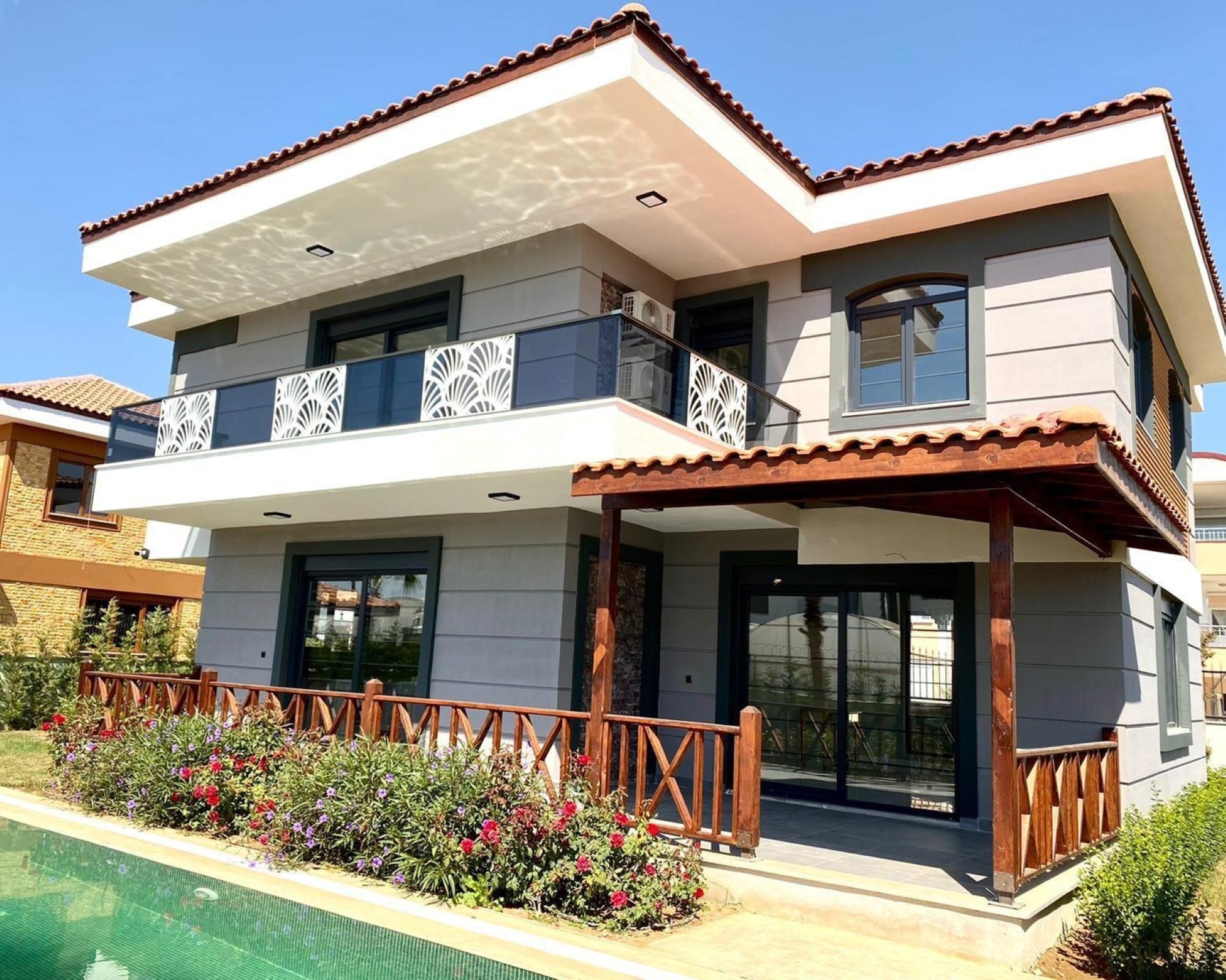Luksus 4+1 Bjergudsigt Villa i Belek