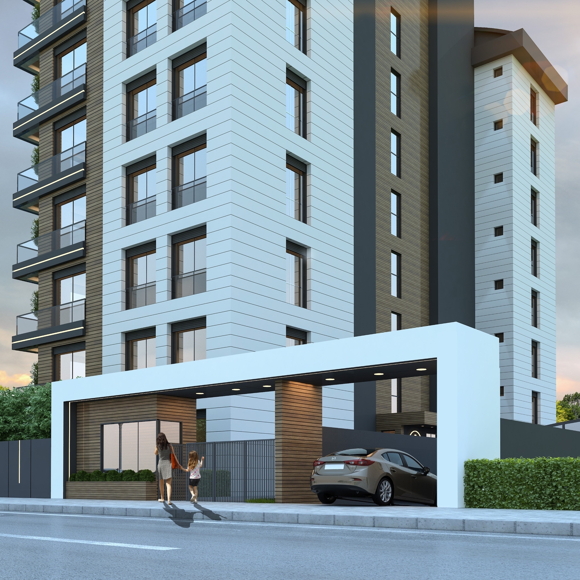 Luksus 1+1 Lejlighed med Bjergudsigt, Antalya - ALTINTAŞ