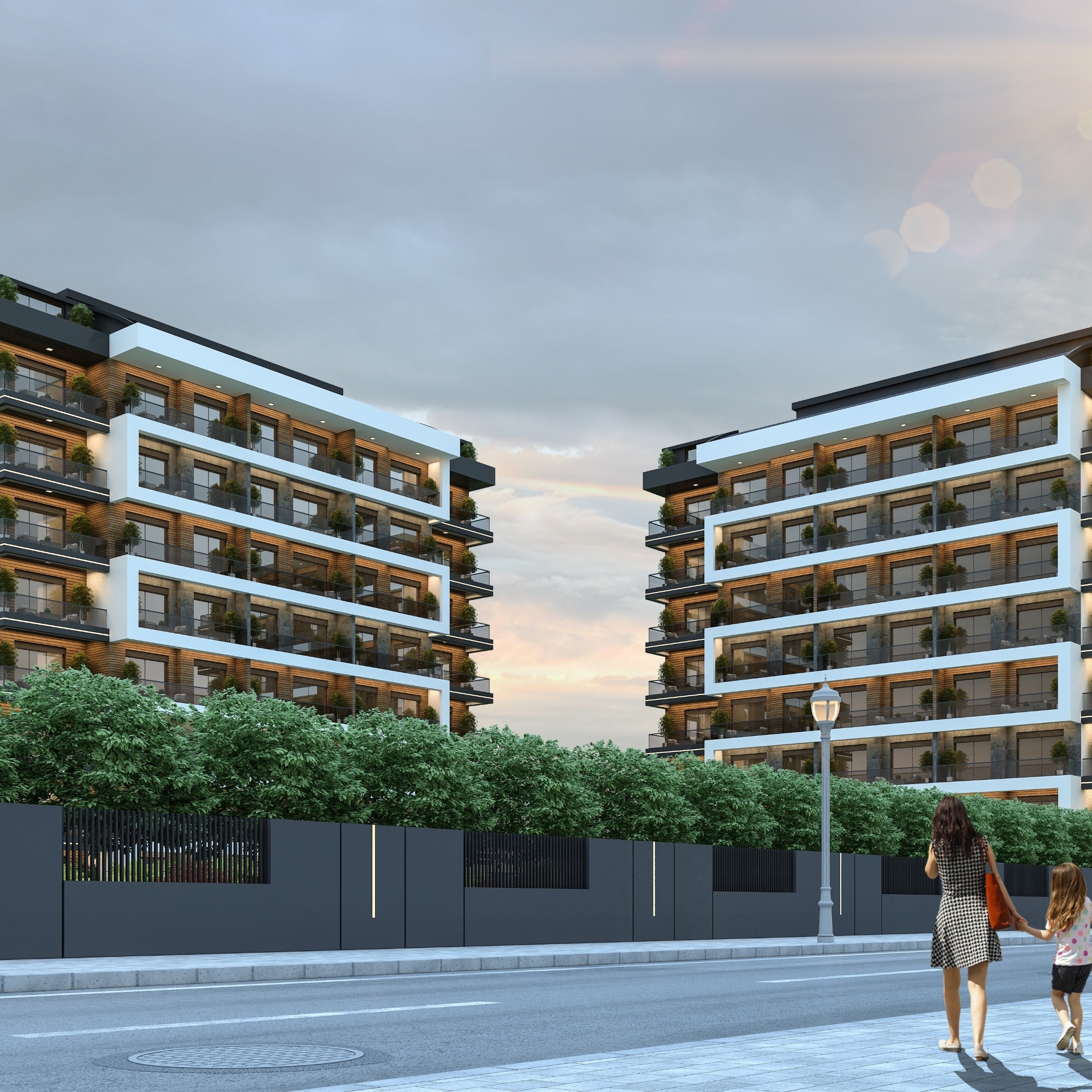Luksus 1+1 Lejlighed med Bjergudsigt, Antalya - ALTINTAŞ