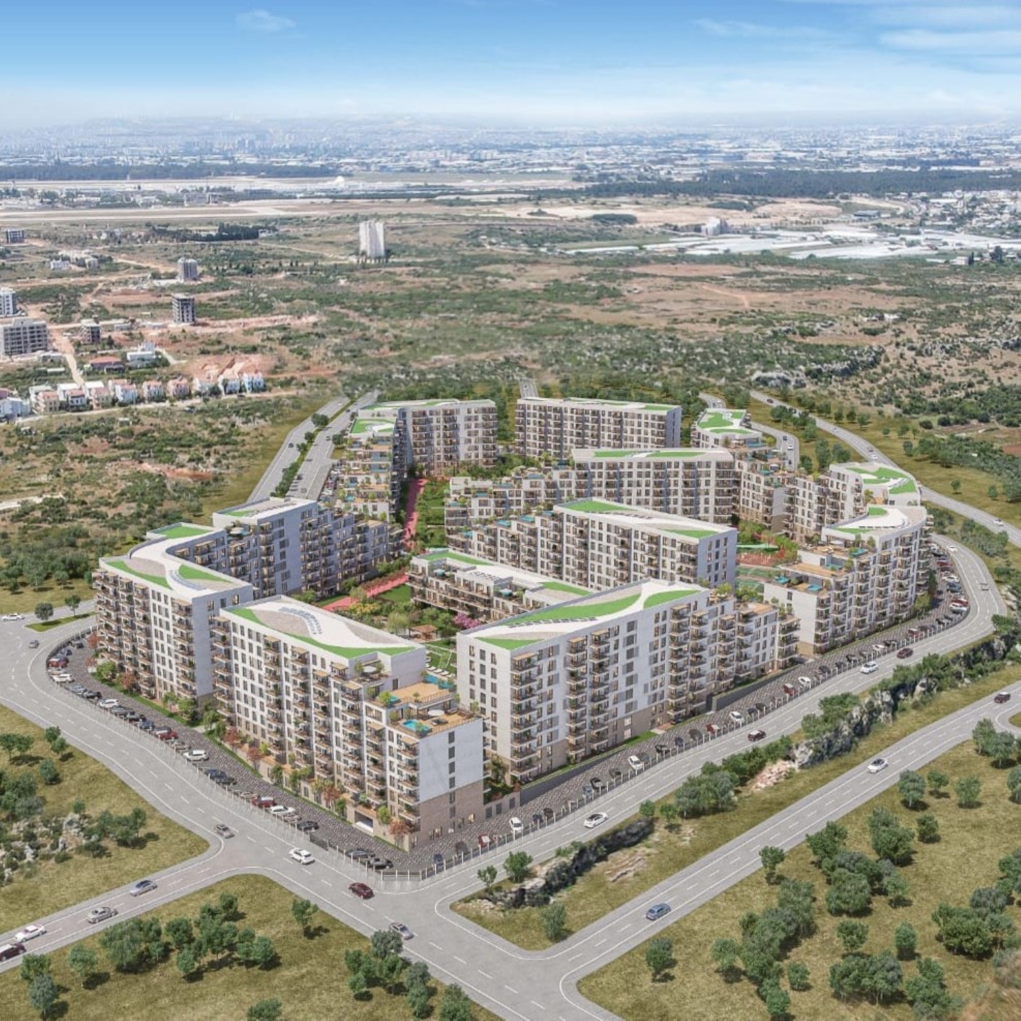 Luksuriøs 1+1 Lejlighed med Bjergudsigt i Antalya - ALTINTAŞ